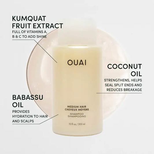 OUAI
Medium Hair Shampoo