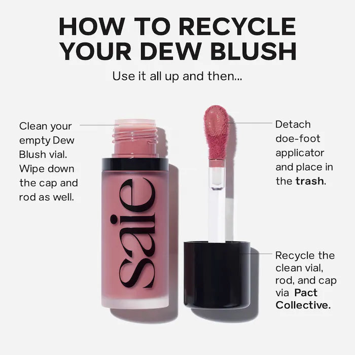 Saie Dew Blush Blendable Liquid Blush