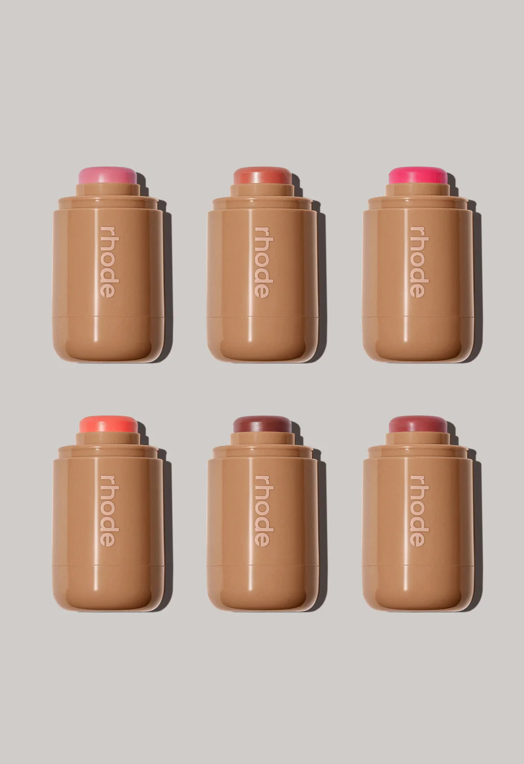 the pocket blushes
ALL SIX SHADES TOGETHER