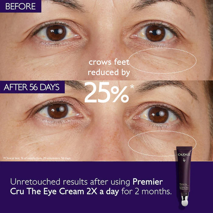 Caudalie
Premier Cru Anti-Aging Eye Cream for Fine Lines and Wrinkles