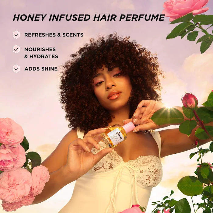 Gisou
Mini Honey Infused Hair Perfume - Wild Rose