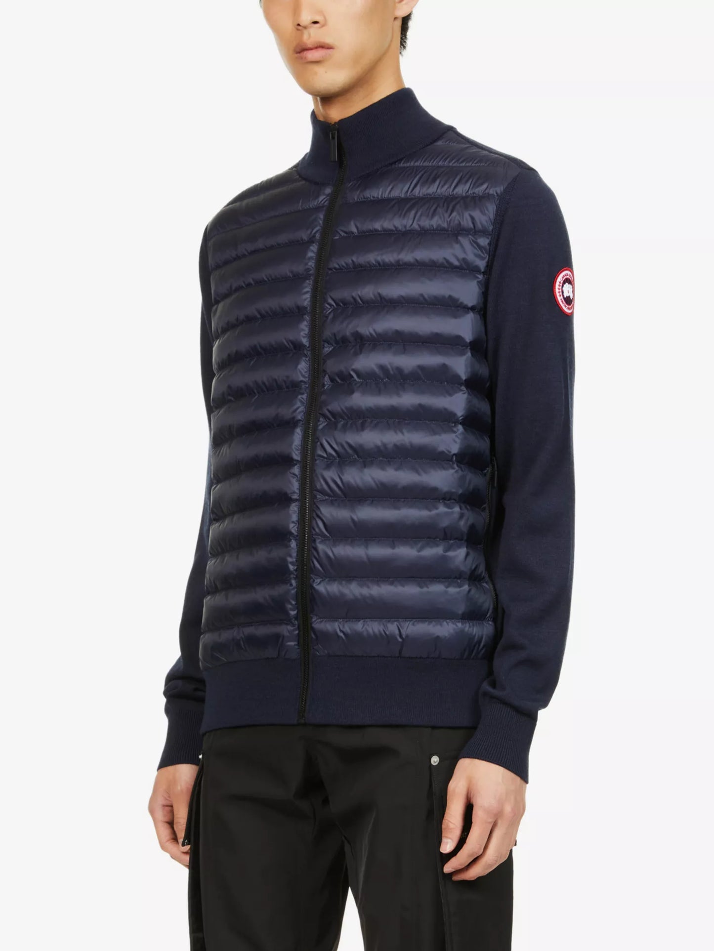 CANADA GOOSE
Hybridge funnel-neck regular-fit wool-down jacket