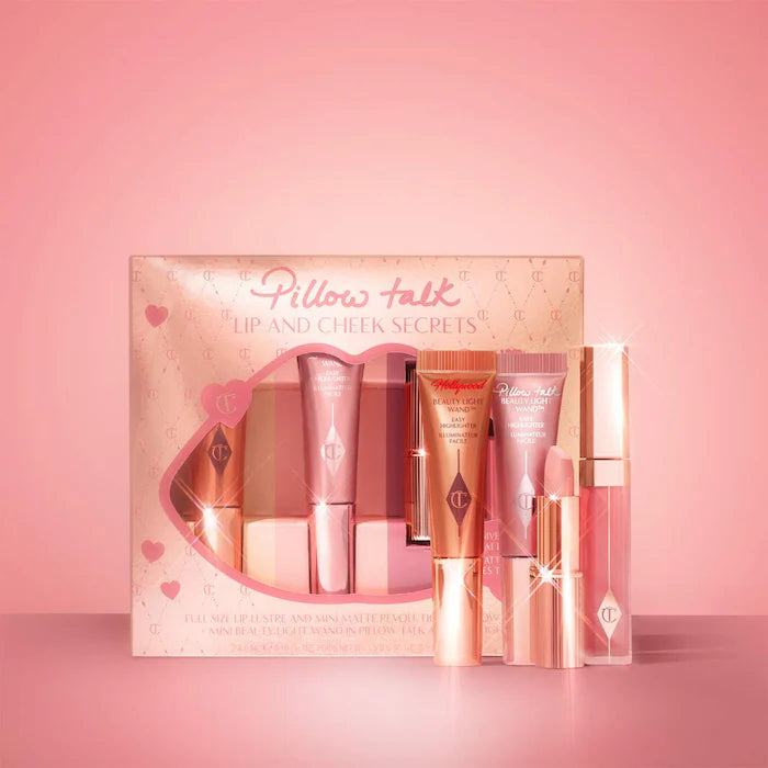 Charlotte Tilbury
Pillow Talk Lip and Cheek Secrets Set