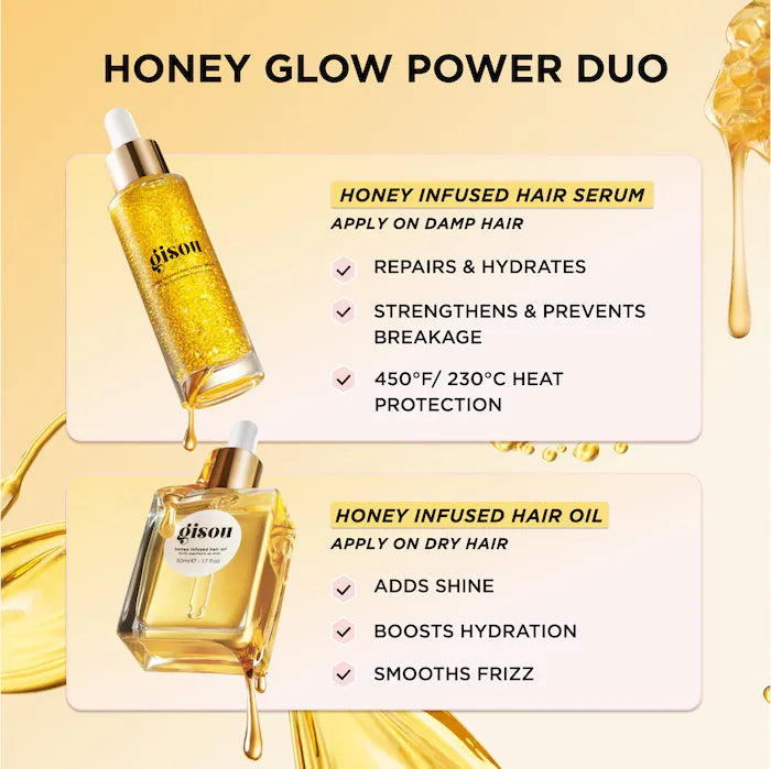 Mini Honey Infused Hair Oil