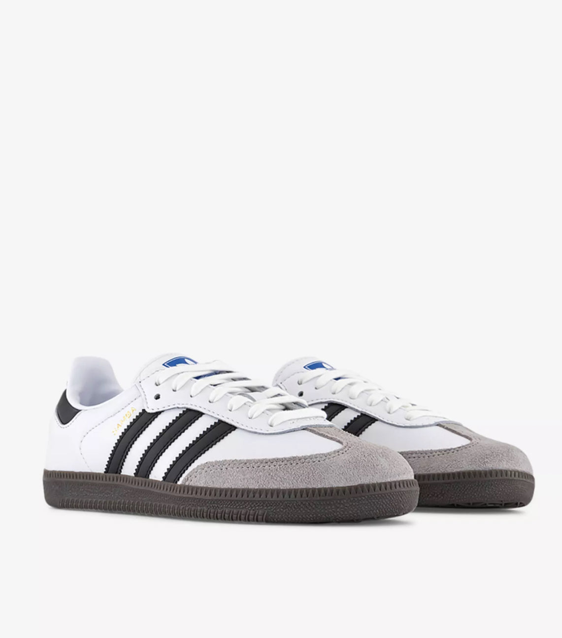 ADIDAS
Samba OG logo-print leather low-top trainers