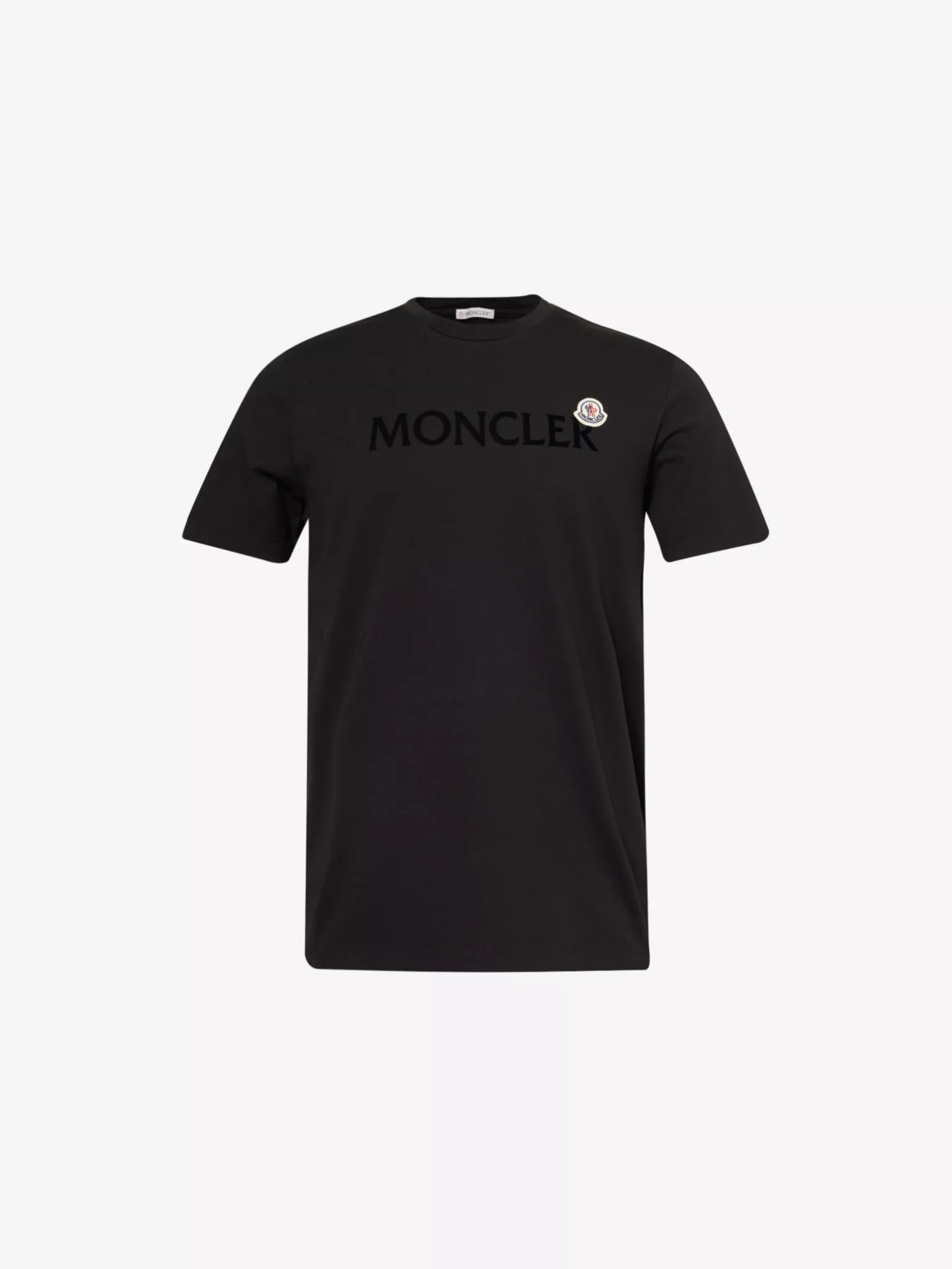 MONCLER
Logo-embroidered short-sleeve cotton-jersey T-shirt