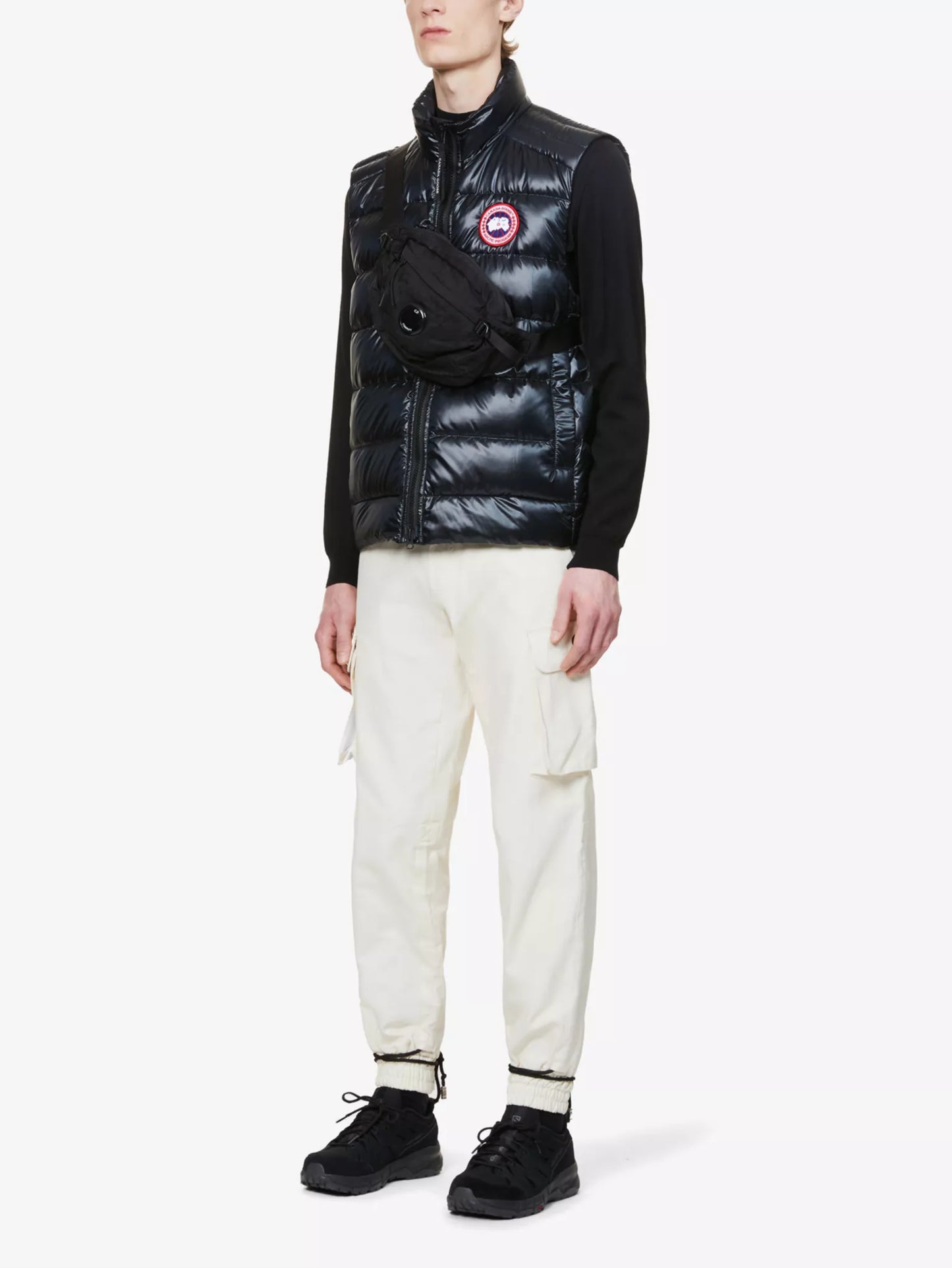 CANADA GOOSE
Crofton funnel-neck recycled nylon-down gilet