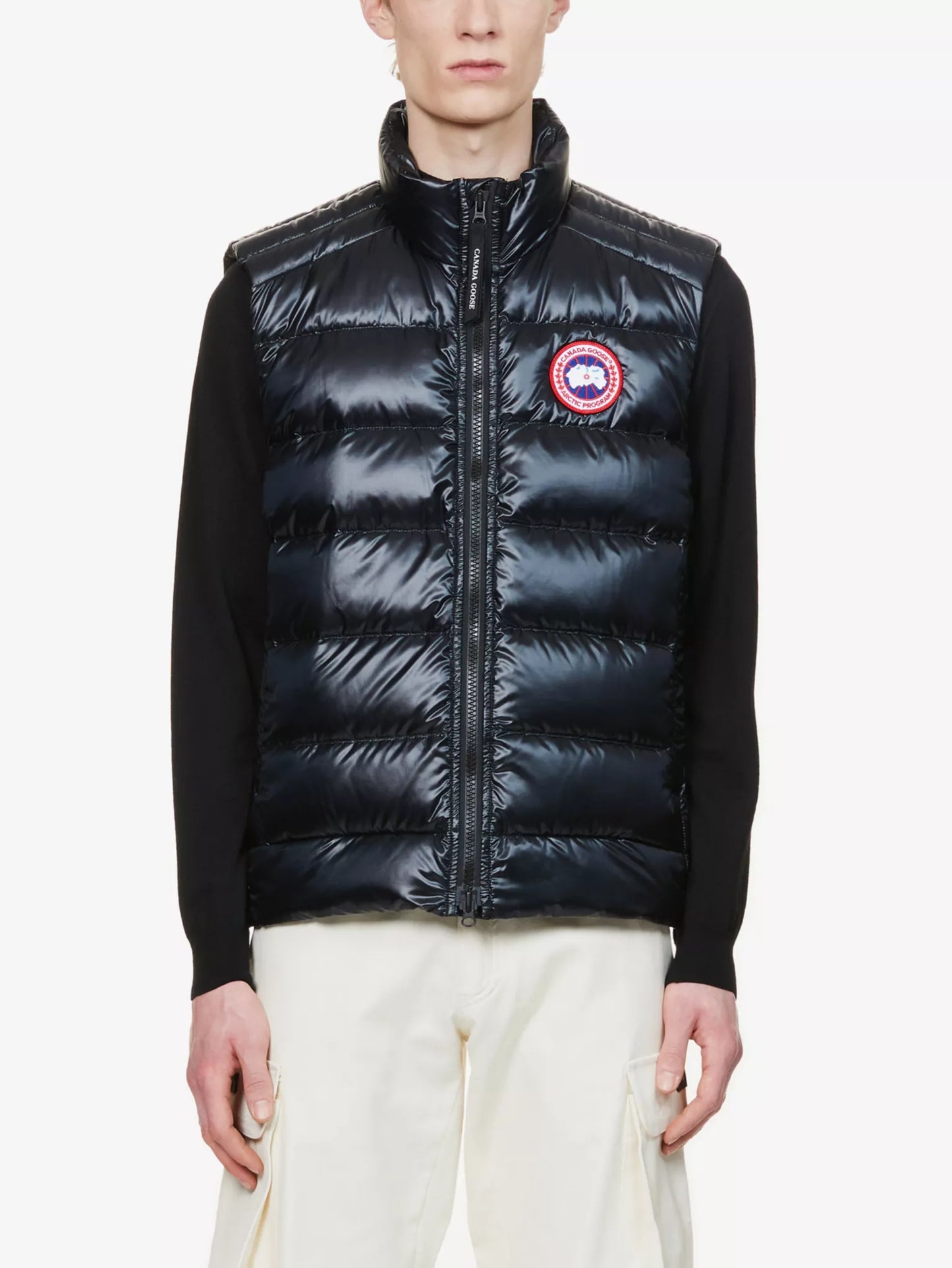 CANADA GOOSE
Crofton funnel-neck recycled nylon-down gilet