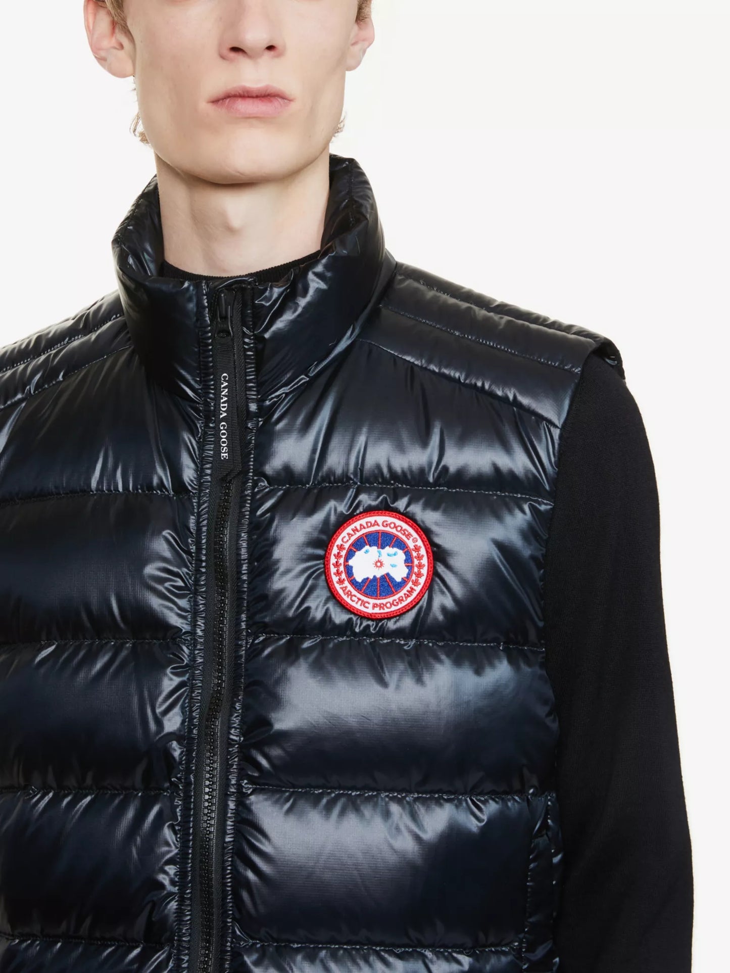 CANADA GOOSE
Crofton funnel-neck recycled nylon-down gilet