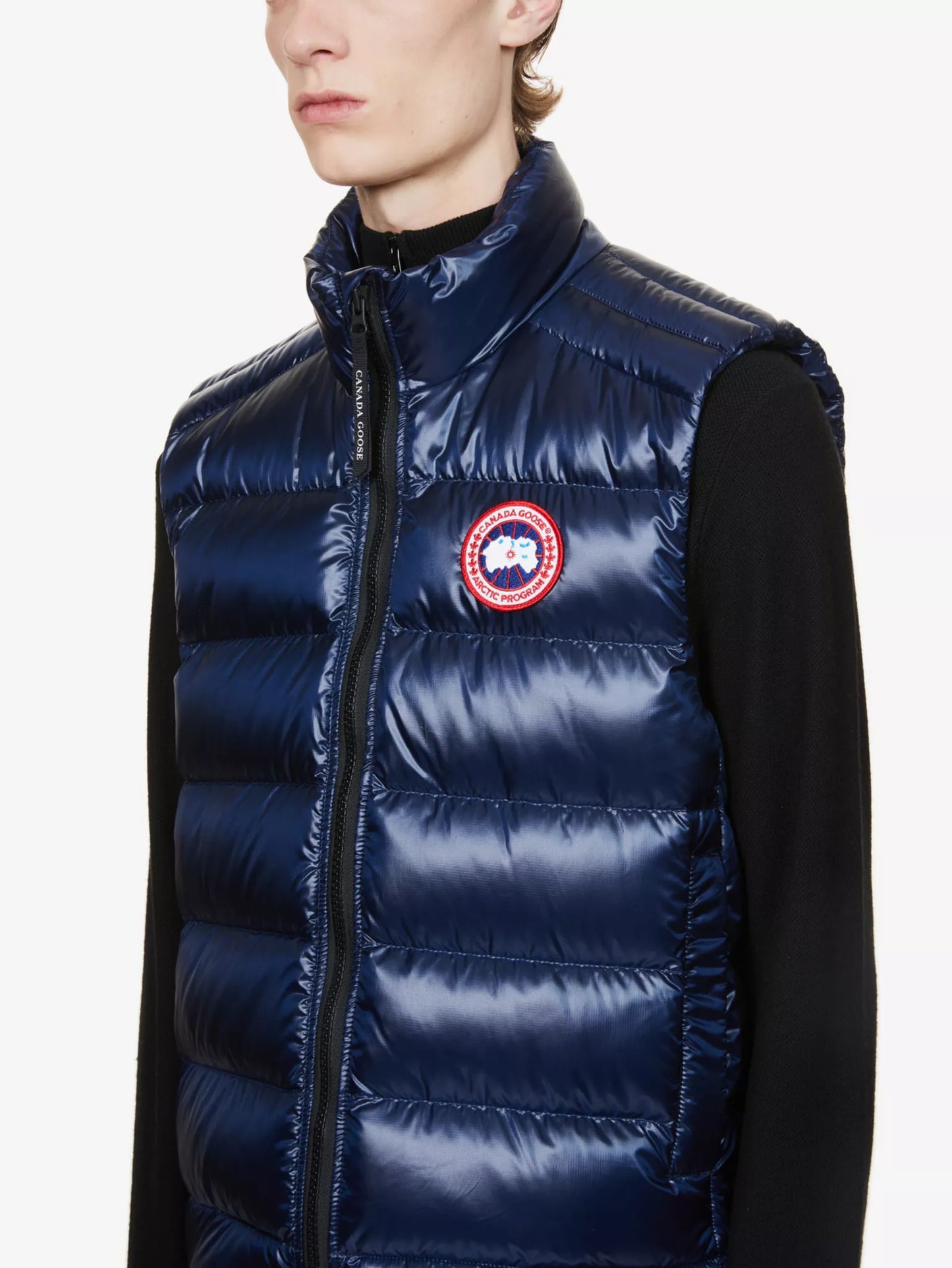 CANADA GOOSE
Crofton funnel-neck recycled nylon-down gilet