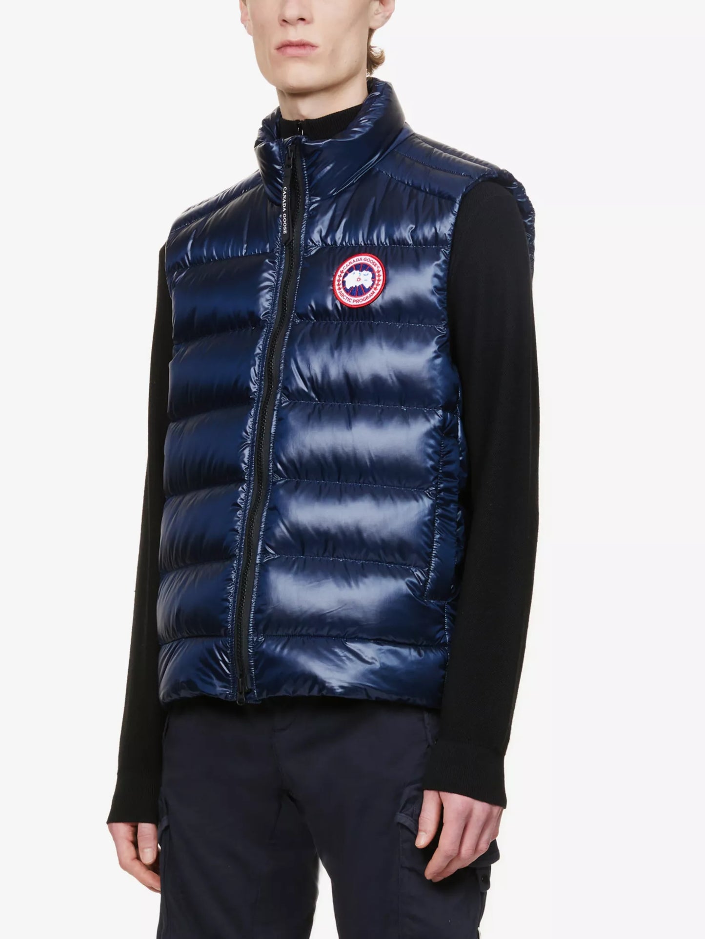 CANADA GOOSE
Crofton funnel-neck recycled nylon-down gilet