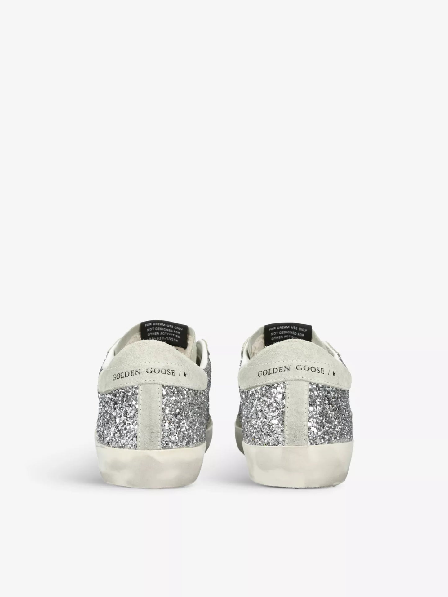 GOLDEN GOOSE
Super Star suede-star glitter-embellished trainers