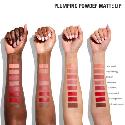 plumping powder matte lip